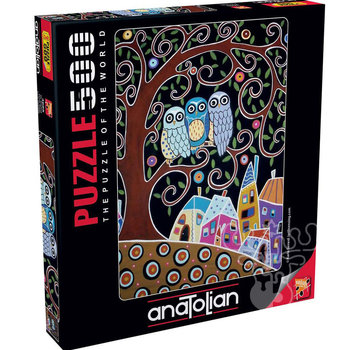Anatolian Anatolian Three Owls Puzzle 500pcs RETIRED