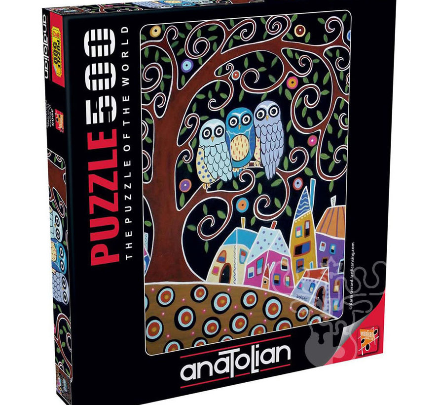 Anatolian Three Owls Puzzle 500pcs