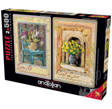 Anatolian Anatolian Smile - Real Love Puzzle 2 x 500pcs