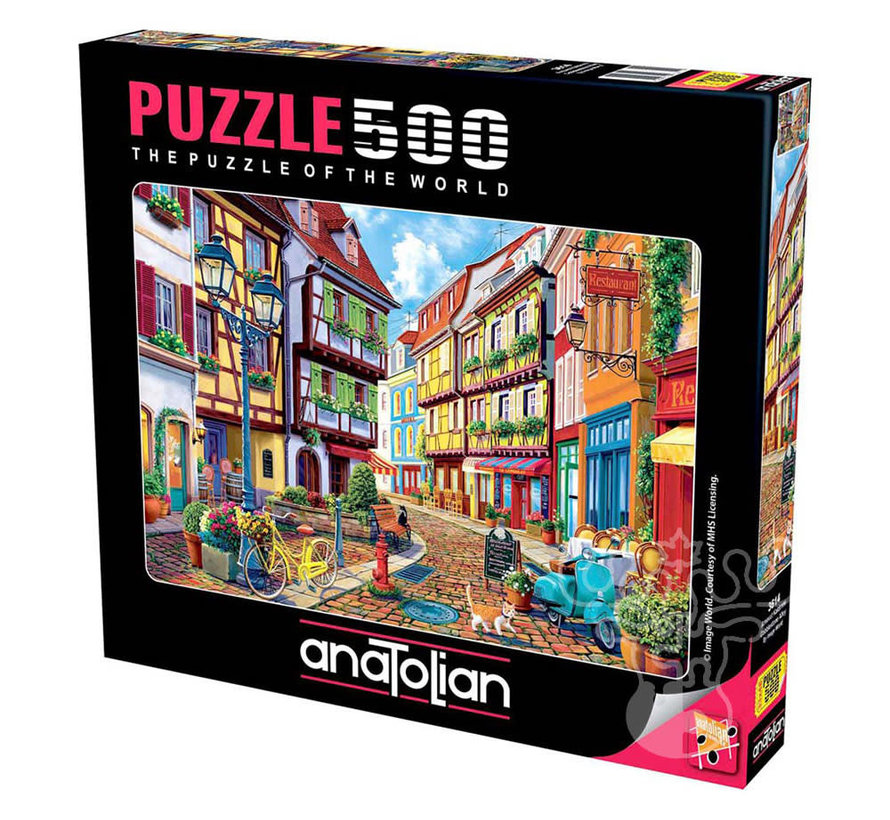 Anatolian Cobblestone Alley Puzzle 500pcs