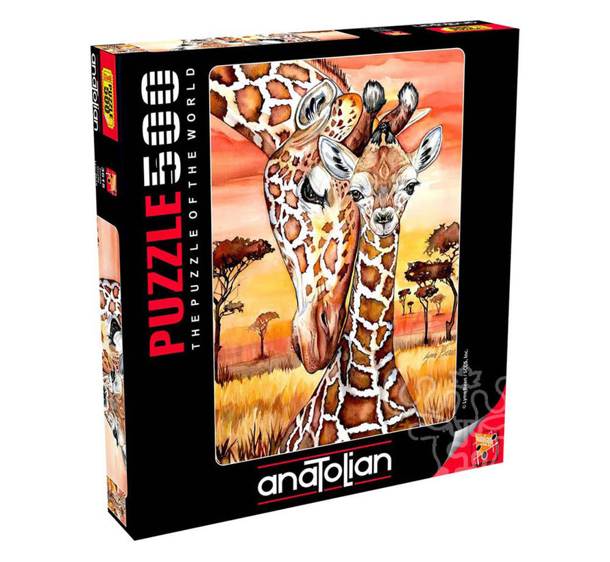Anatolian Giraffe Puzzle 500pcs