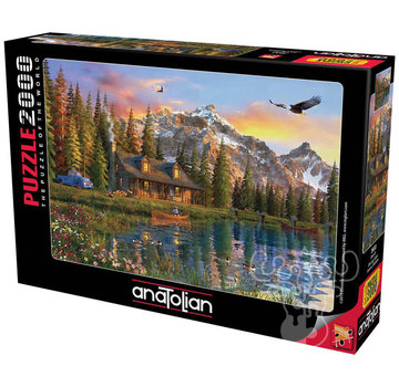 Anatolian Anatolian Old Log Cabin Puzzle 2000pcs