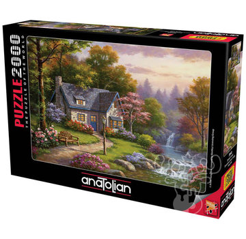 Anatolian Anatolian Stonybrook Falls Cottage Puzzle 2000pcs RETIRED