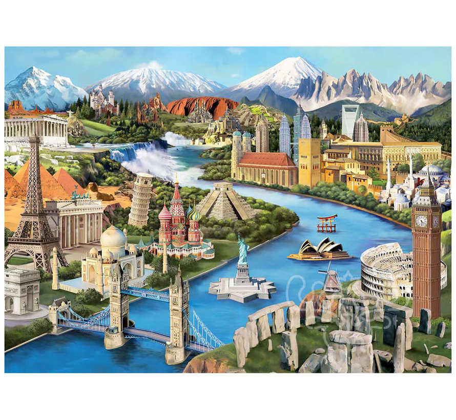 Anatolian Popular Landmarks Puzzle 2000pcs