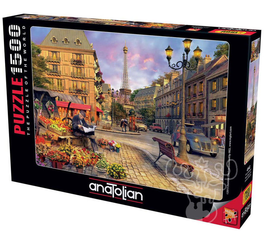 Anatolian Paris Street Life Puzzle 1500pcs