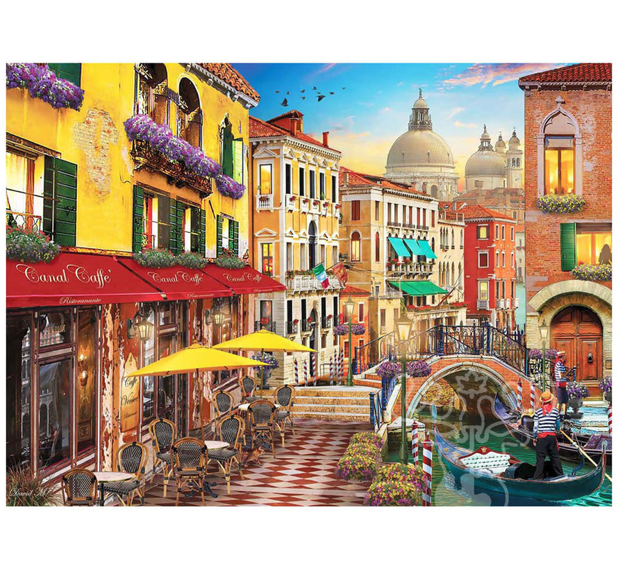 Anatolian Canal Cafe Venice Puzzle 1500pcs
