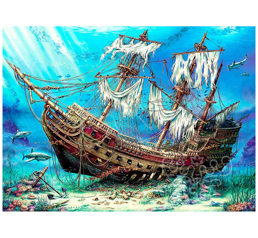 Anatolian Shipwreck Sea Puzzle 1500pcs