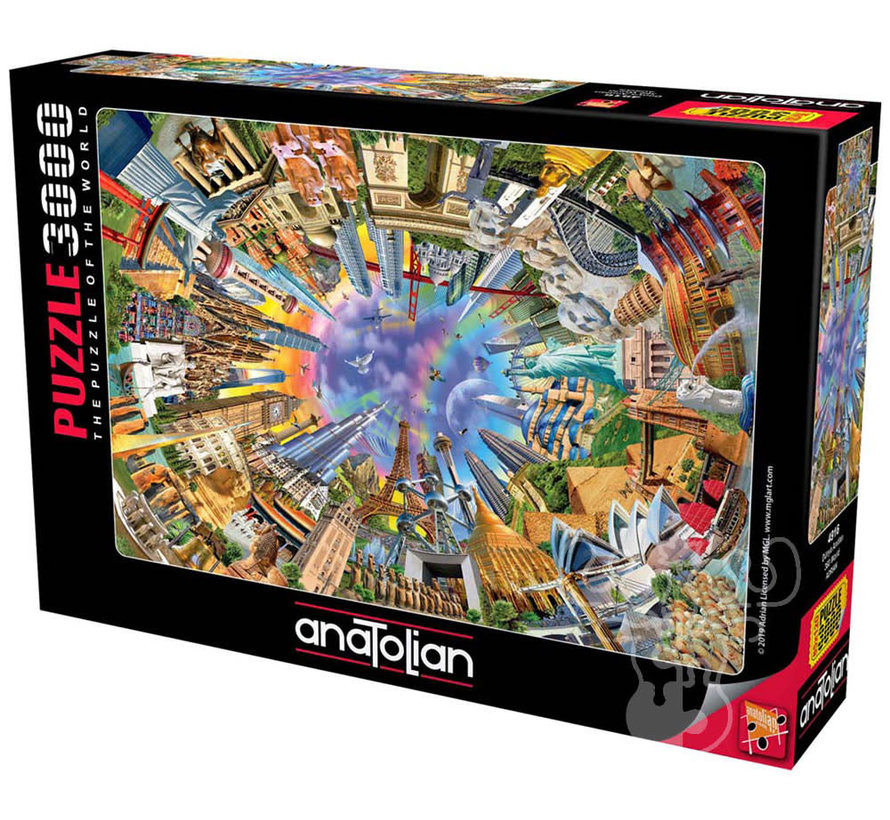 Anatolian 360 World Puzzle 3000pcs