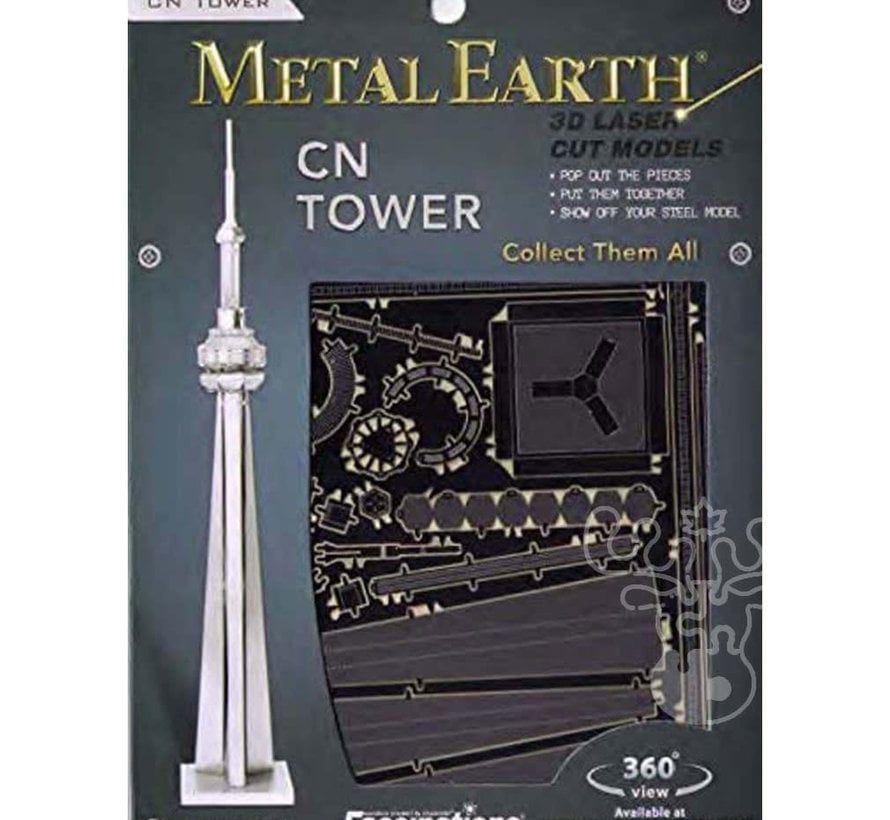 Metal Earth CN Tower Model Kit