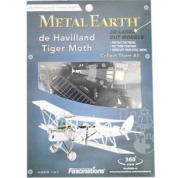 Metal Earth Metal Earth De Havilland DH-82 Tiger Moth Model Kit
