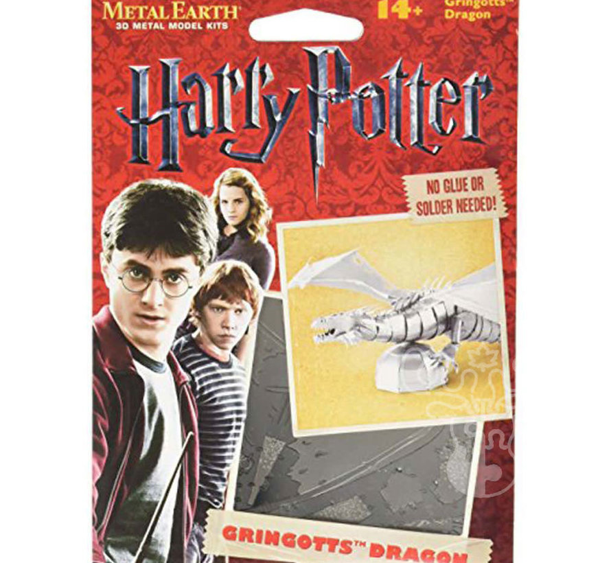 Metal Earth Harry Potter Gringott’s Dragon Model Kit