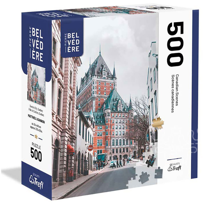 Pierre Belvedere Quebec City, Quebec Puzzle 500pcs