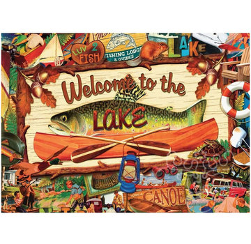 Willow Creek Willow Creek Welcome to the Lake Puzzle 1000pcs