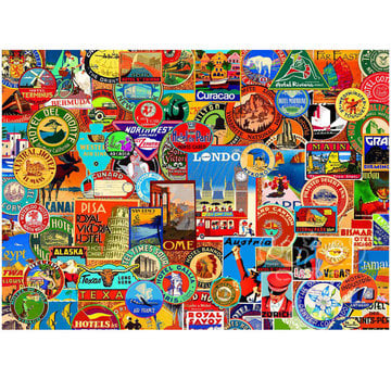 Willow Creek Willow Creek World of Travel Puzzle 1000pcs