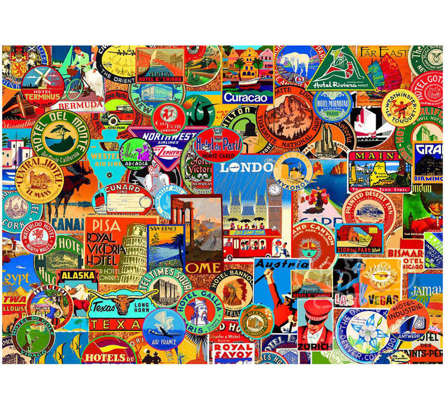 Willow Creek World of Travel Puzzle 1000pcs
