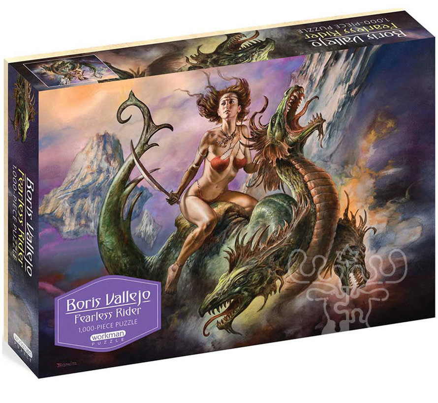 Workman Boris Vallejo Fearless Rider Puzzle 1000pcs