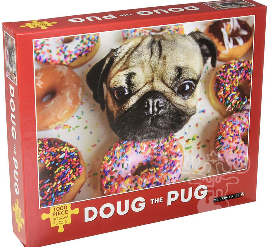 Willow Creek Doug the Pug Puzzle 1000pcs