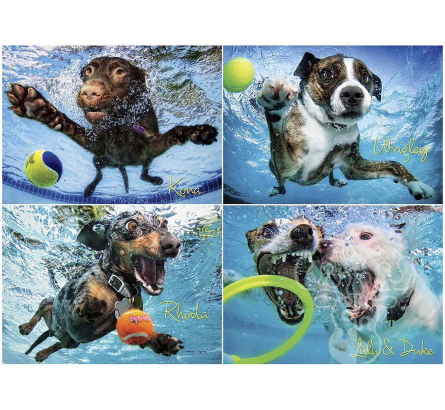 Willow Creek Underwater Dogs 2 Puzzle 1000pcs