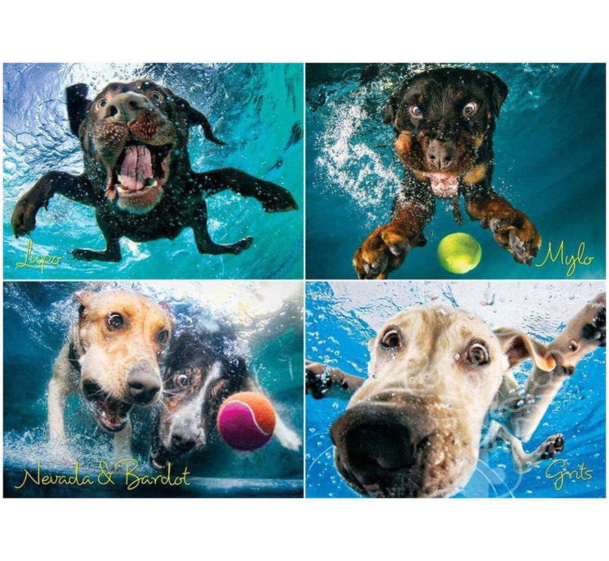 Willow Creek Underwater Dogs: Splash Puzzle 1000pcs