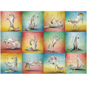 Willow Creek Willow Creek Unicorn Yoga Puzzle 1000pcs