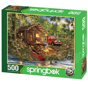 Springbok Springbok Cozy Cabin Life Puzzle 500pcs