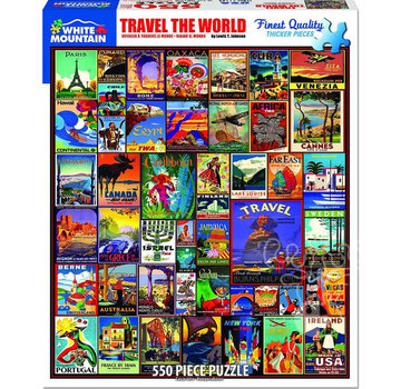 White Mountain White Mountain Travel the World Puzzle 500pcs