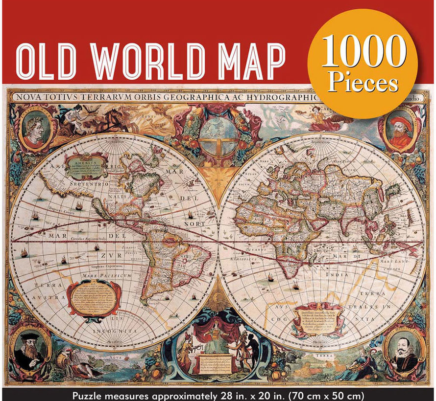 Peter Pauper Press Old World Puzzle 1000pcs