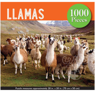 Peter Pauper Press Peter Pauper Press Llamas Puzzle 1000pcs