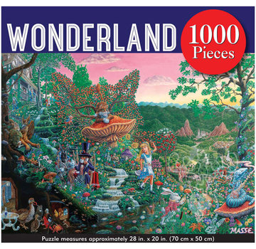 Peter Pauper Press Peter Pauper Press Wonderland Puzzle 1000pcs