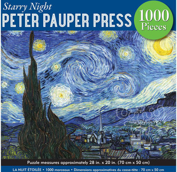 Peter Pauper Press Peter Pauper Press Starry Night Puzzle 1000pcs