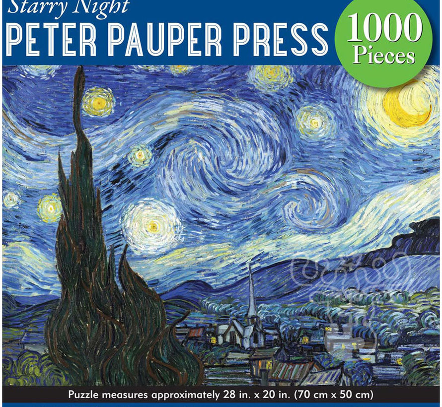 Peter Pauper Press Starry Night Puzzle 1000pcs