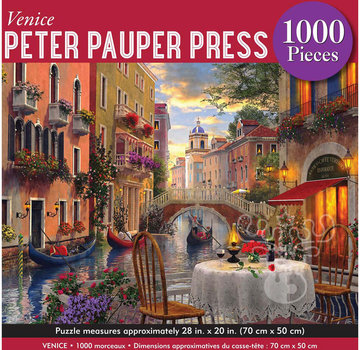 Peter Pauper Press Peter Pauper Press Venice Puzzle 1000pcs