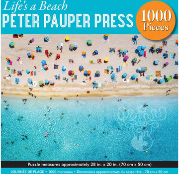 Peter Pauper Press Peter Pauper Press Life’s a Beach Puzzle 1000pcs