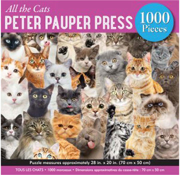 Peter Pauper Press Peter Pauper Press All the Cats Puzzle 1000pcs