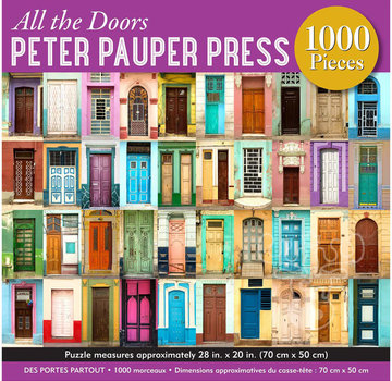 Peter Pauper Press Peter Pauper Press All the Doors Puzzle 1000pcs