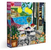 EeBoo eeBoo Cats in Positano Puzzle 1000pcs