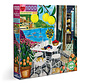 eeBoo Cats in Positano Puzzle 1000pcs