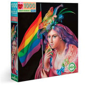 EeBoo eeBoo Liberty Rainbow Puzzle 1000pcs *