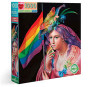 EeBoo FINAL SALE eeBoo Liberty Rainbow Puzzle 1000pcs *