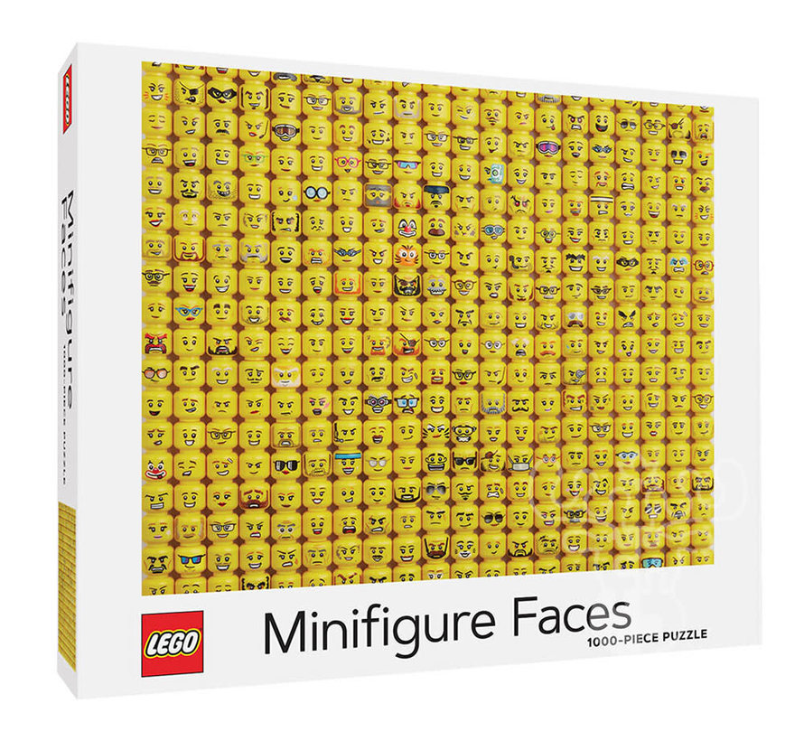 Chronicle LEGO Minifigure Faces Puzzle 1000pcs