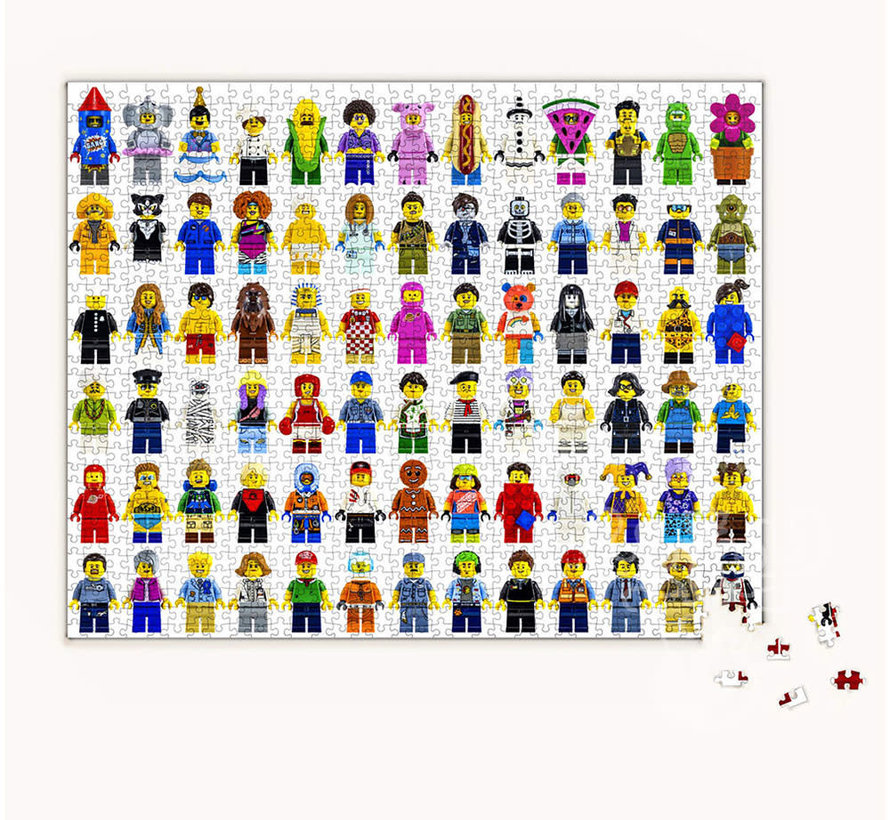 Chronicle LEGO Minifigure Puzzle 1000pcs