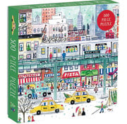 Galison Galison Michael Storrings New York City Subway Puzzle 500pcs