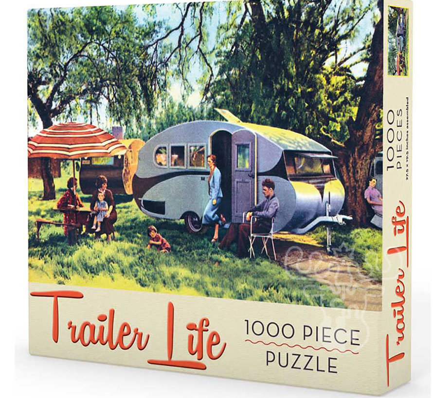 Gibbs Smith Trailer Life Puzzle 1000pcs