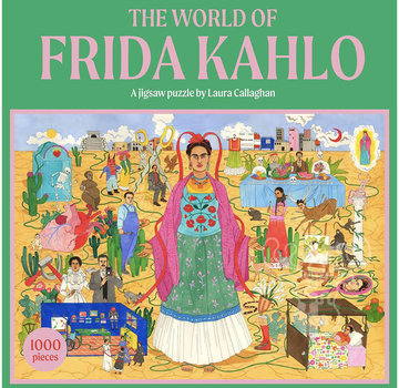Laurence King Publishing Laurence King The World of Frida Kahlo Puzzle 1000pcs