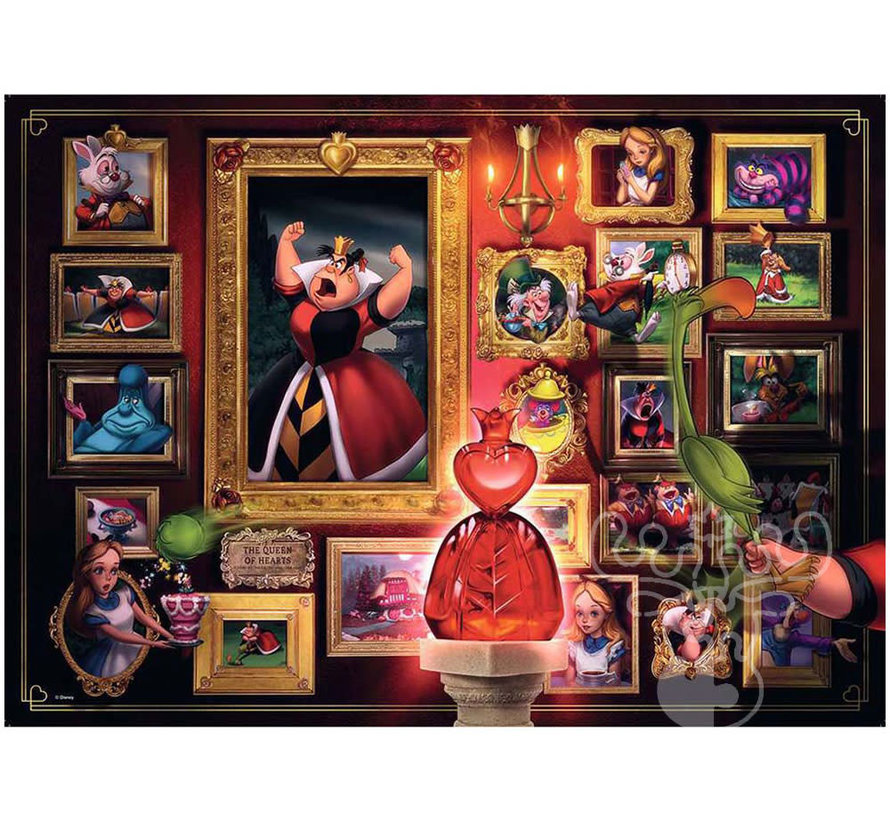 Ravensburger Disney Villainous: Queen of Hearts Puzzle 1000pcs