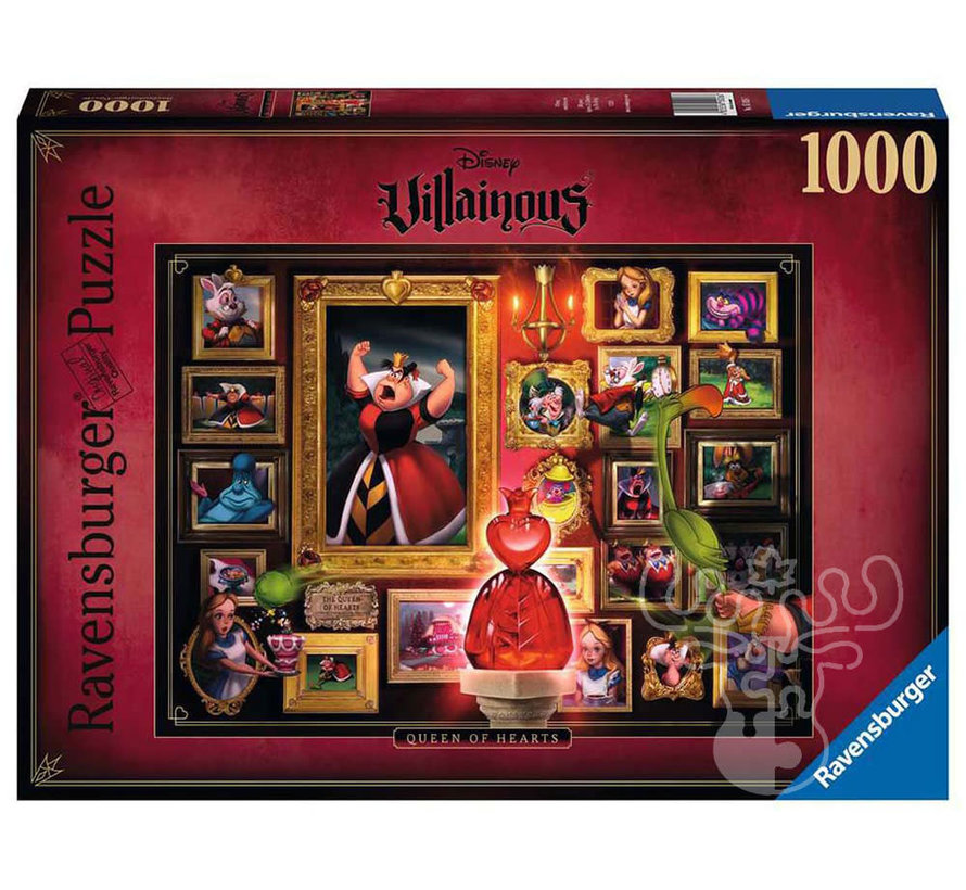 Ravensburger Disney Villainous: Queen of Hearts Puzzle 1000pcs