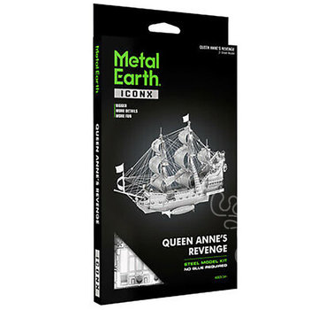Metal Earth Metal Earth Iconix Queen Anne’s Revenge Model Kit