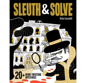 Chronicle Books Sleuth & Solve: 20 Mind-Twisting Mysteries