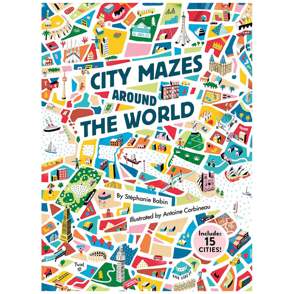 City Mazes Around the World Puzzles Canada