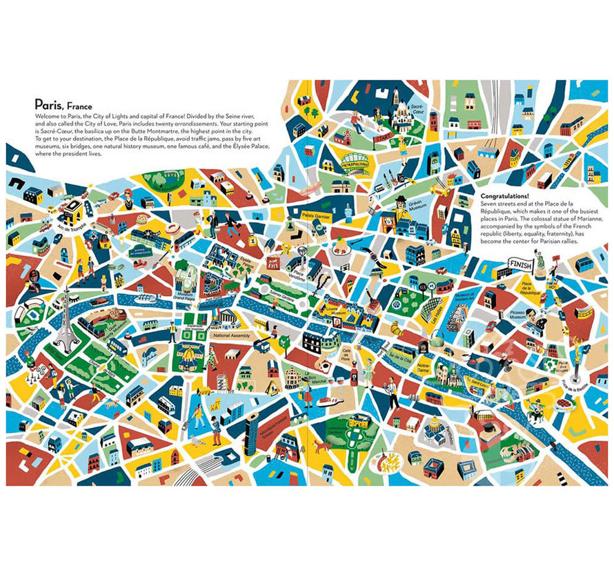 City Mazes Around the World